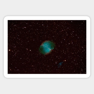 The Dumbbell Nebula Sticker